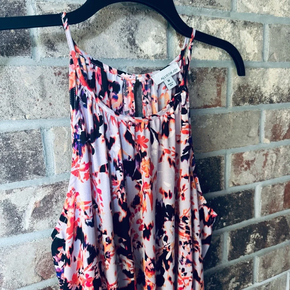 Allison Joy Evereve Floral Bloused Dress - Picture 4 of 9